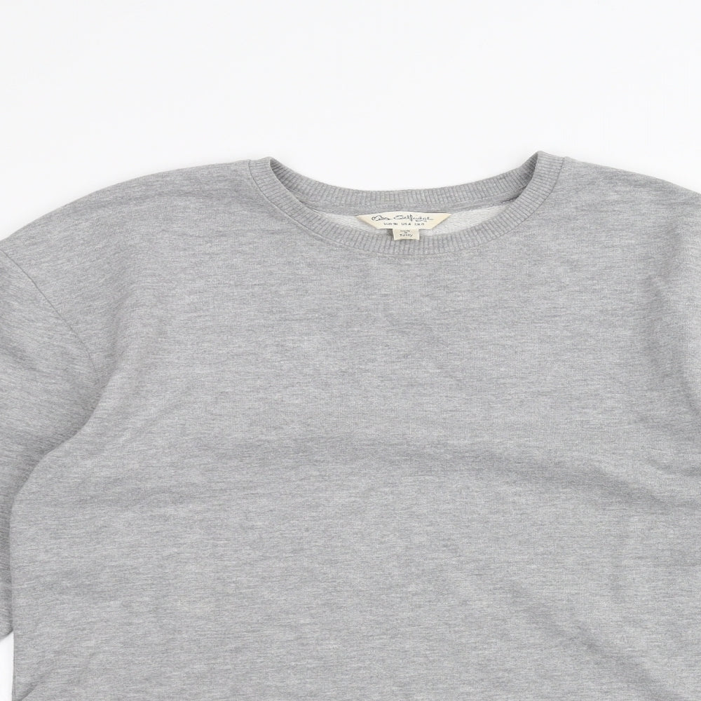 Miss Selfridge Womens Grey   Pullover Jumper Size 8