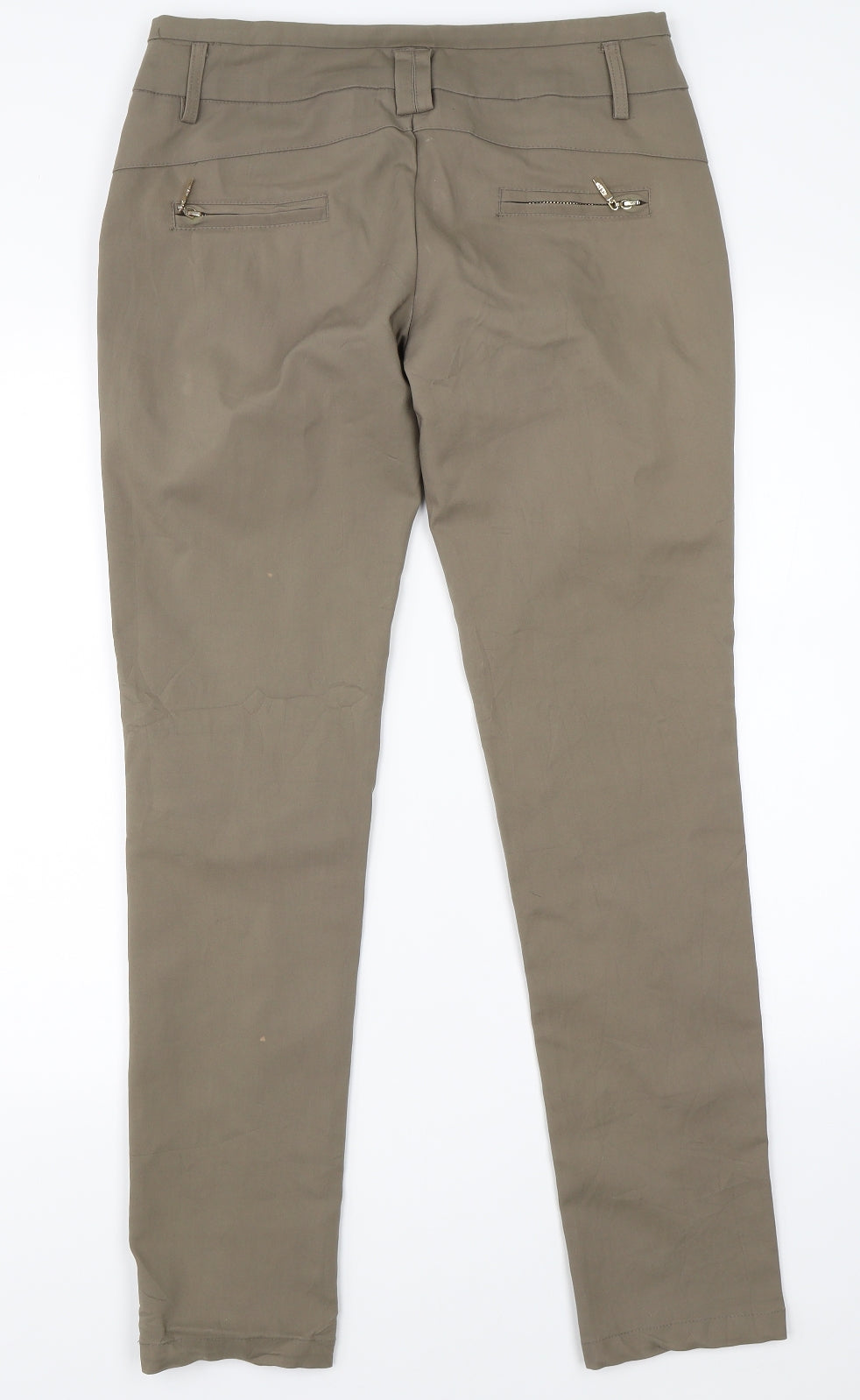 Preworn Womens Green   Dress Pants Trousers Size XL L30 in