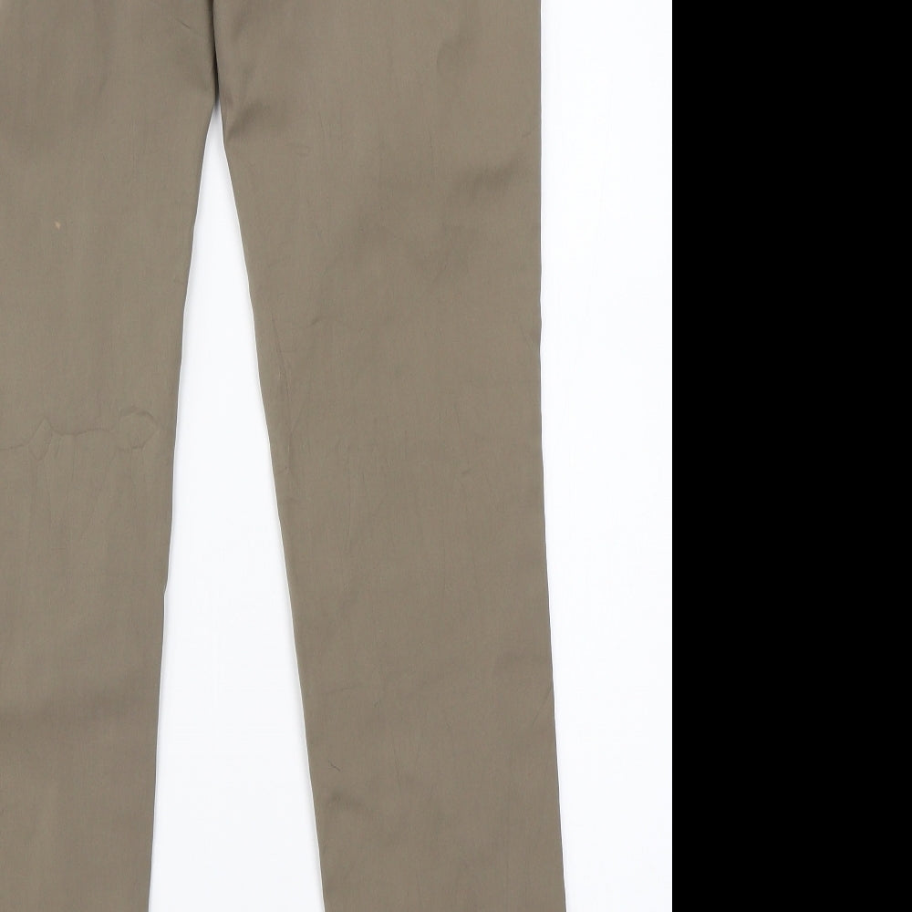 Preworn Womens Green   Dress Pants Trousers Size XL L30 in