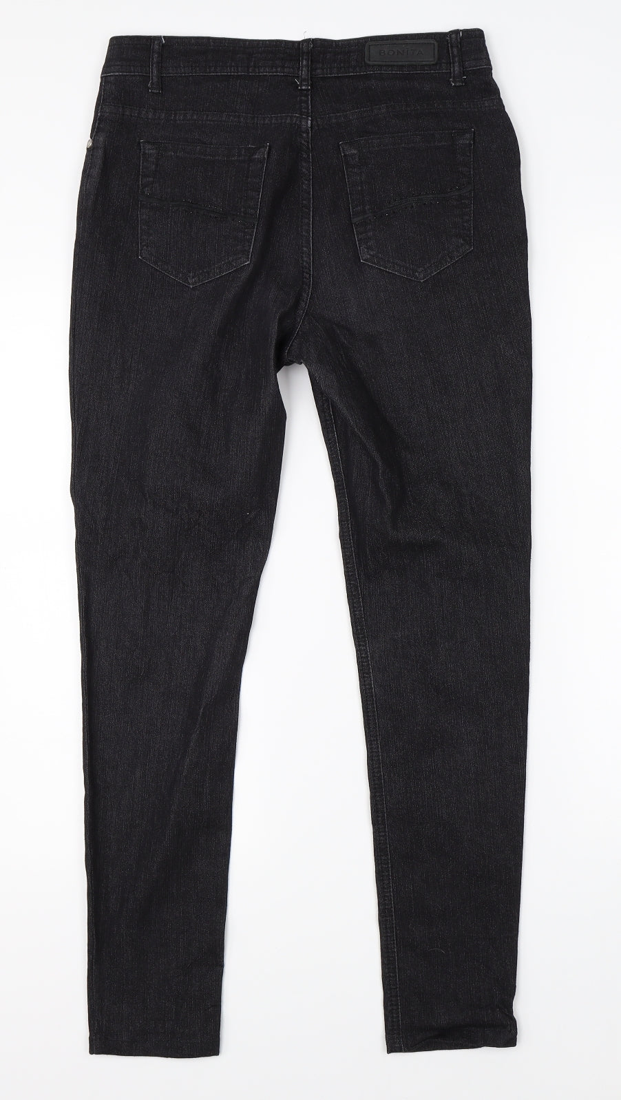 Bonita Womens Black  Denim Skinny Jeans Size 29 in L26 in