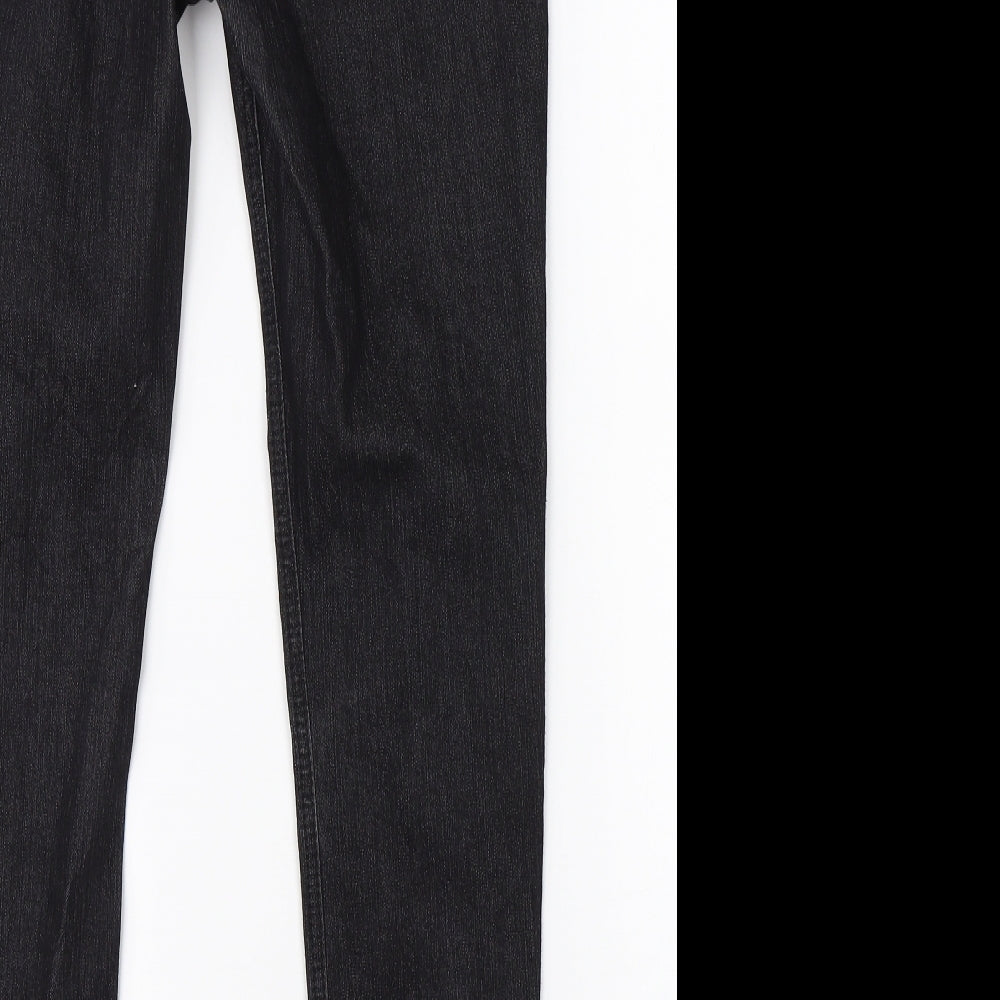 Bonita Womens Black  Denim Skinny Jeans Size 29 in L26 in