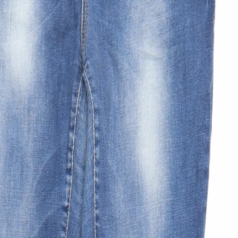 Spirit Womens Blue  Denim Straight Jeans Size 32 in L31 in
