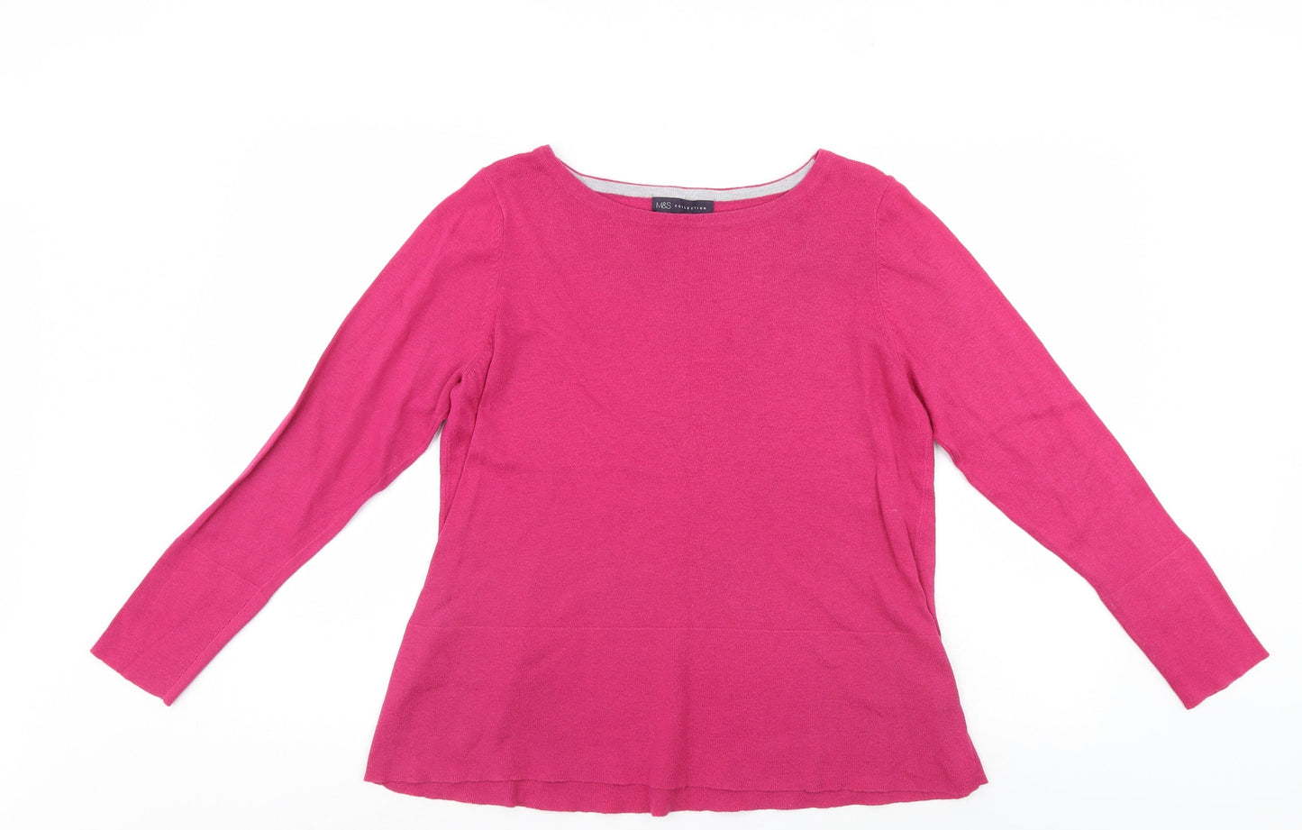 M&S Womens Purple   Pullover Jumper Size 14