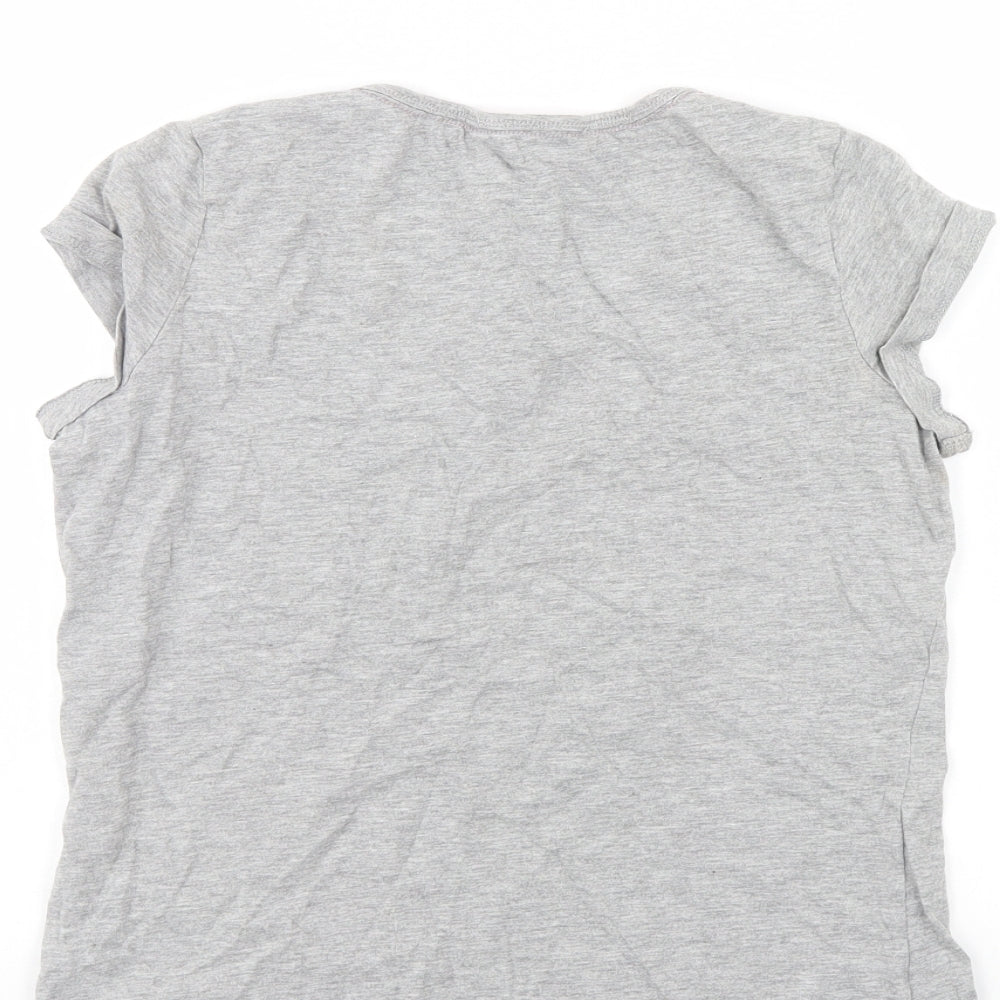 TU Womens Grey   Top Nightshirt Size 10