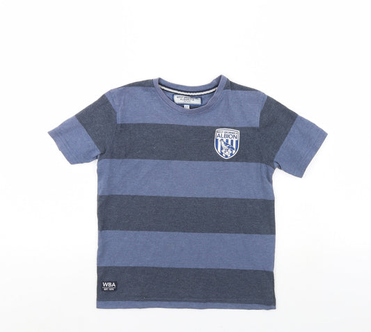 West brom FC Boys Blue   Basic T-Shirt Size 6-7 Years  - WEST BROM FC
