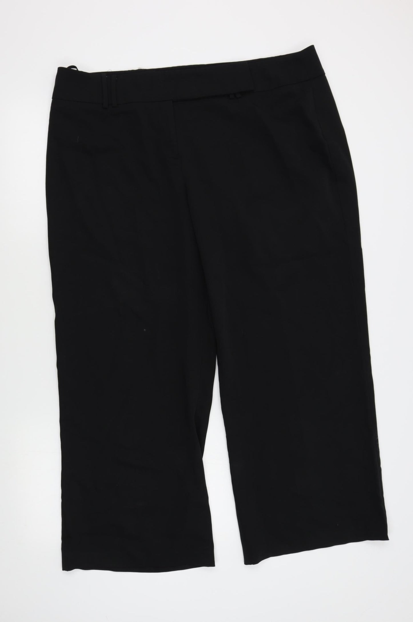 South Womens Black   Trousers  Size 20 L27 in