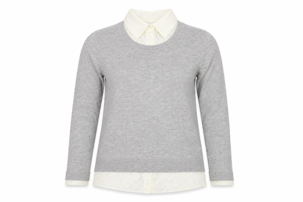 George Womens Grey   Pullover Jumper Size 12