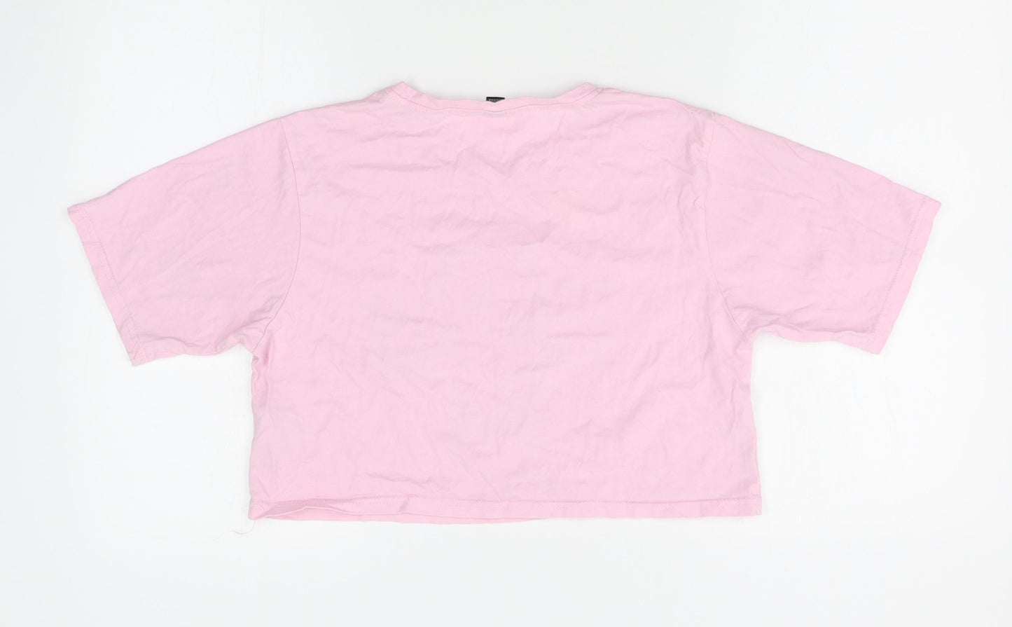 Preworn Womens Pink   Basic T-Shirt Size M  - stranger things