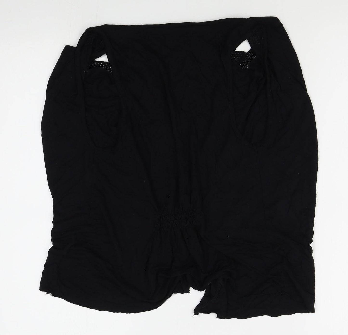 George Womens Black   Wrap Jumper Size 12