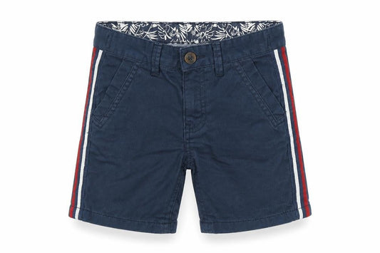 Threadboys Girls Blue Striped   Shorts Size 5-6 Years