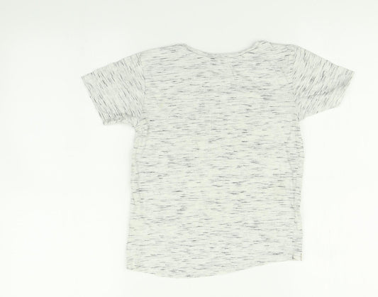 George Boys Grey   Basic T-Shirt Size 5-6 Years