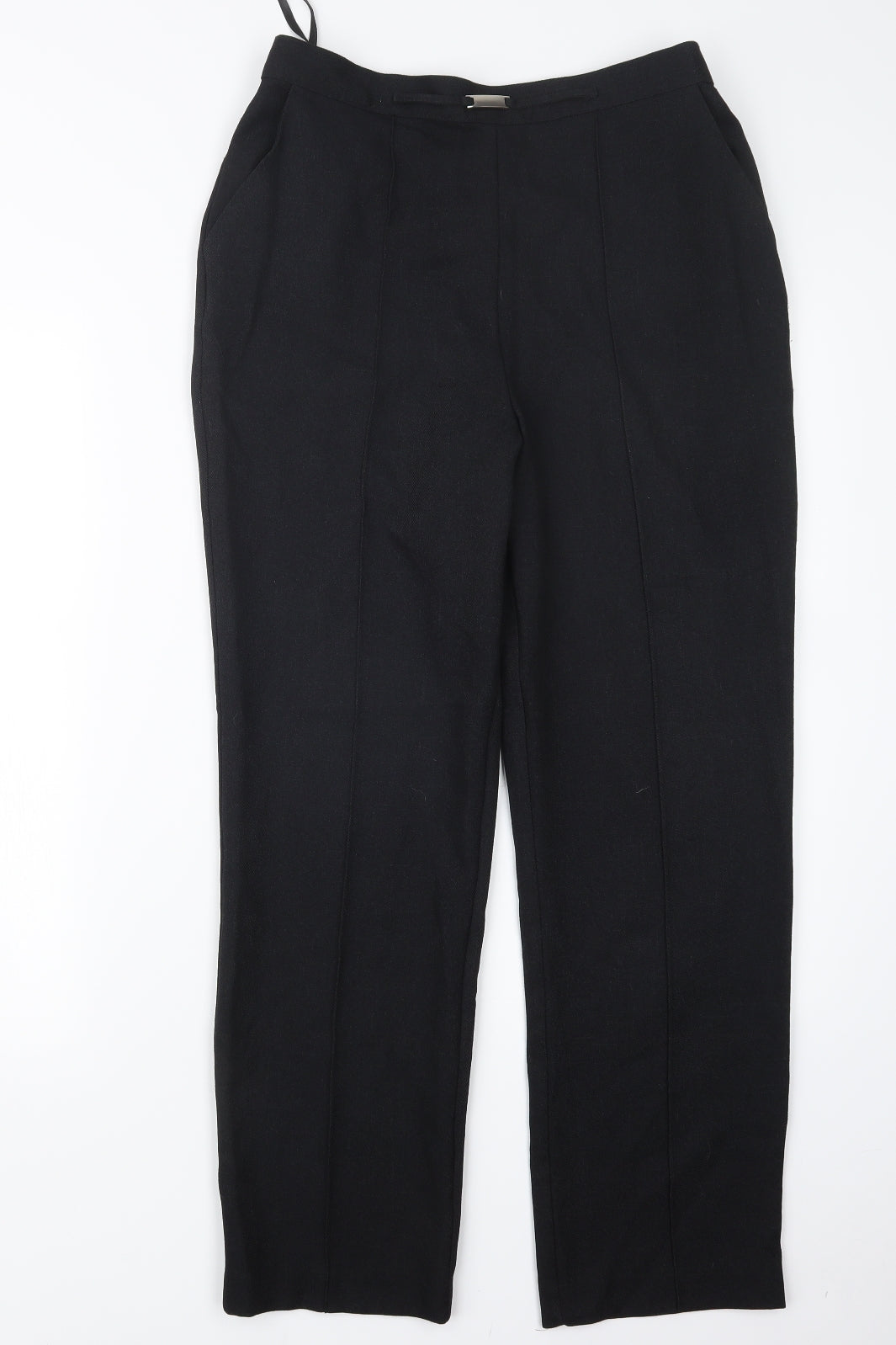 Papaya Womens Black   Trousers  Size 10 L28 in
