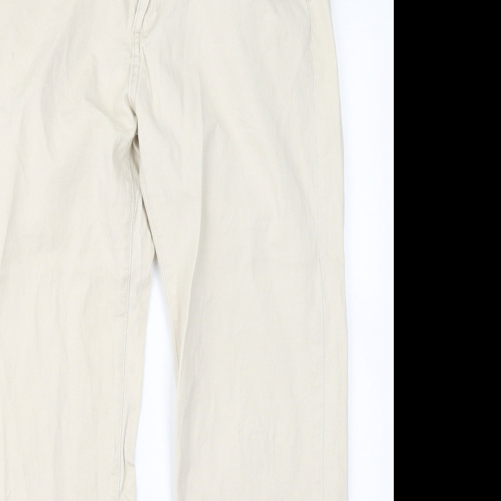 Sunbird Womens Beige   Trousers  Size 32 in L28 in