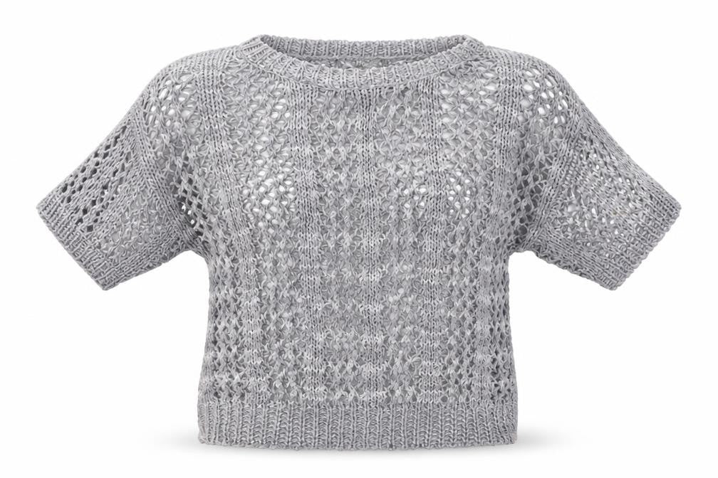 Marks and Spencer Womens Grey  Knit Pullover Jumper Size 12