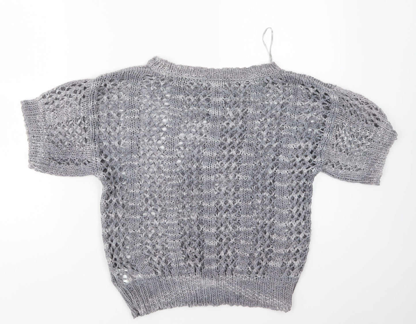 Marks and Spencer Womens Grey  Knit Pullover Jumper Size 12