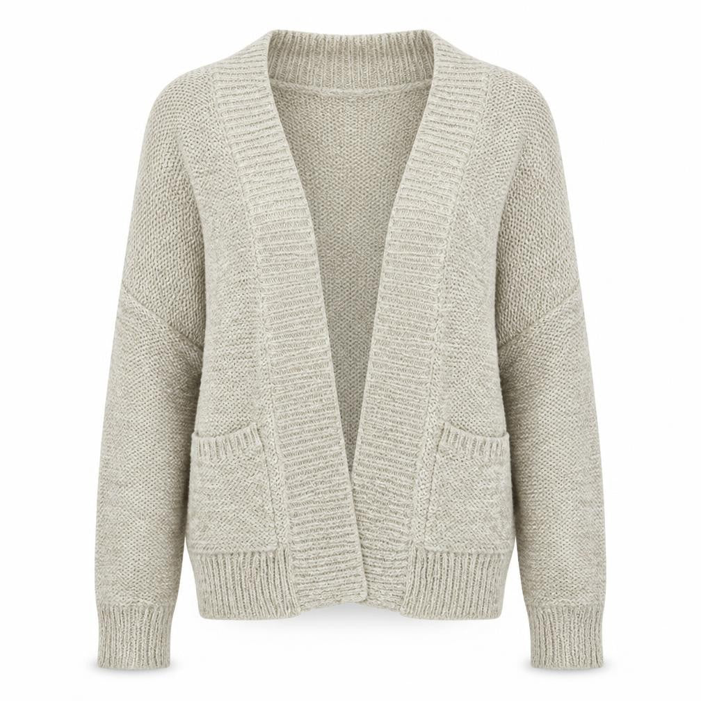 Wallis Womens Beige  Knit Cardigan Jumper Size M