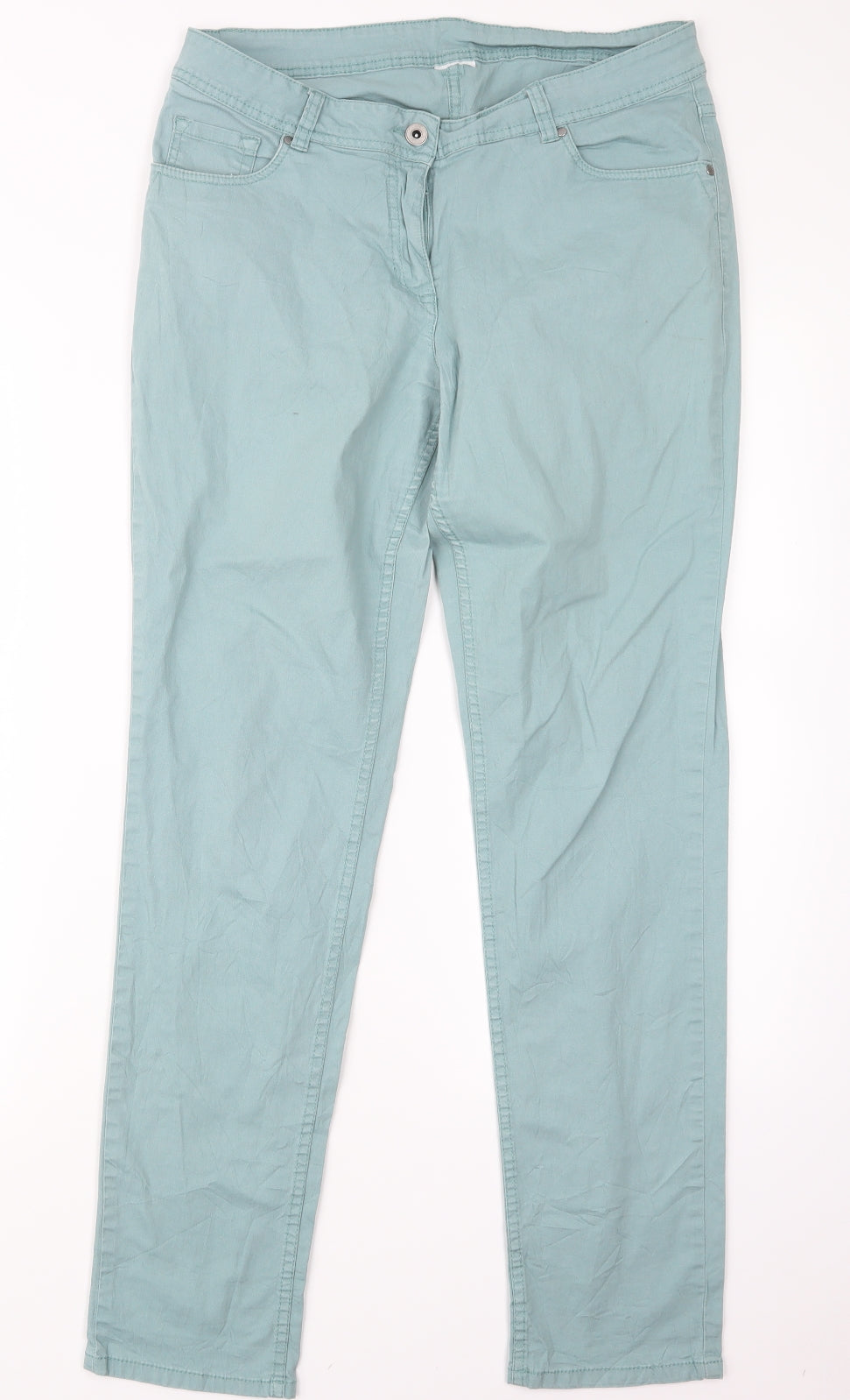Preworn Womens Blue   Straight Jeans Size 30 in L30.5 in