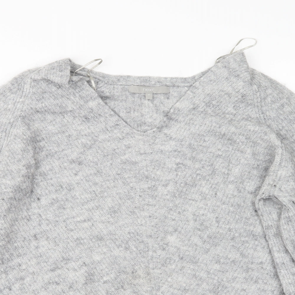 NEXT Womens Grey  Knit Pullover Jumper Size M