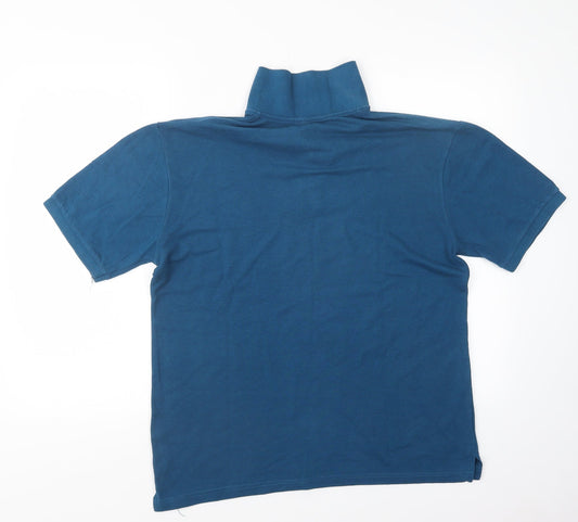 Preworn Mens Blue    Polo Size L