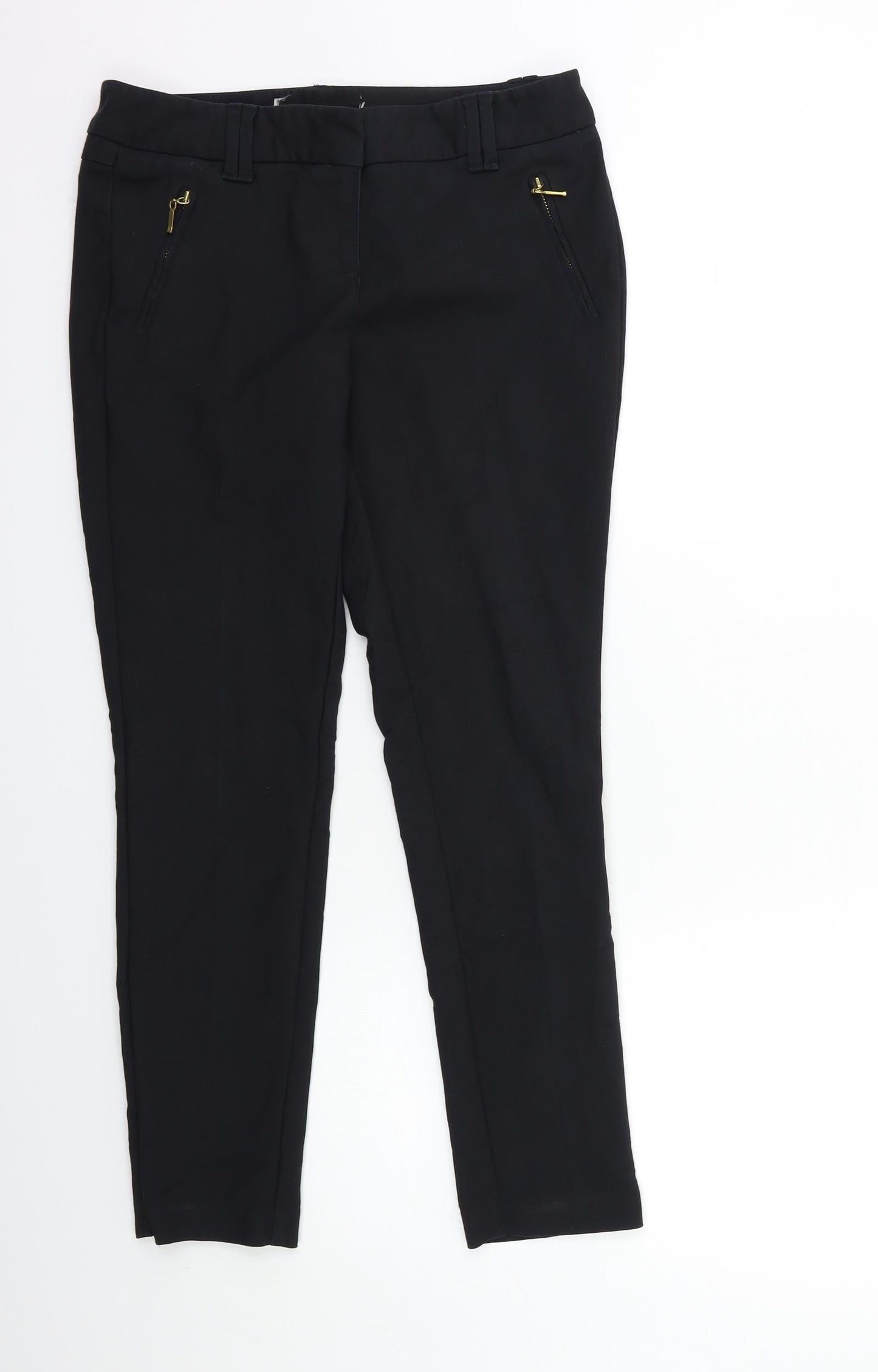 NEXT Womens Black   Trousers  Size 28 in L27 in
