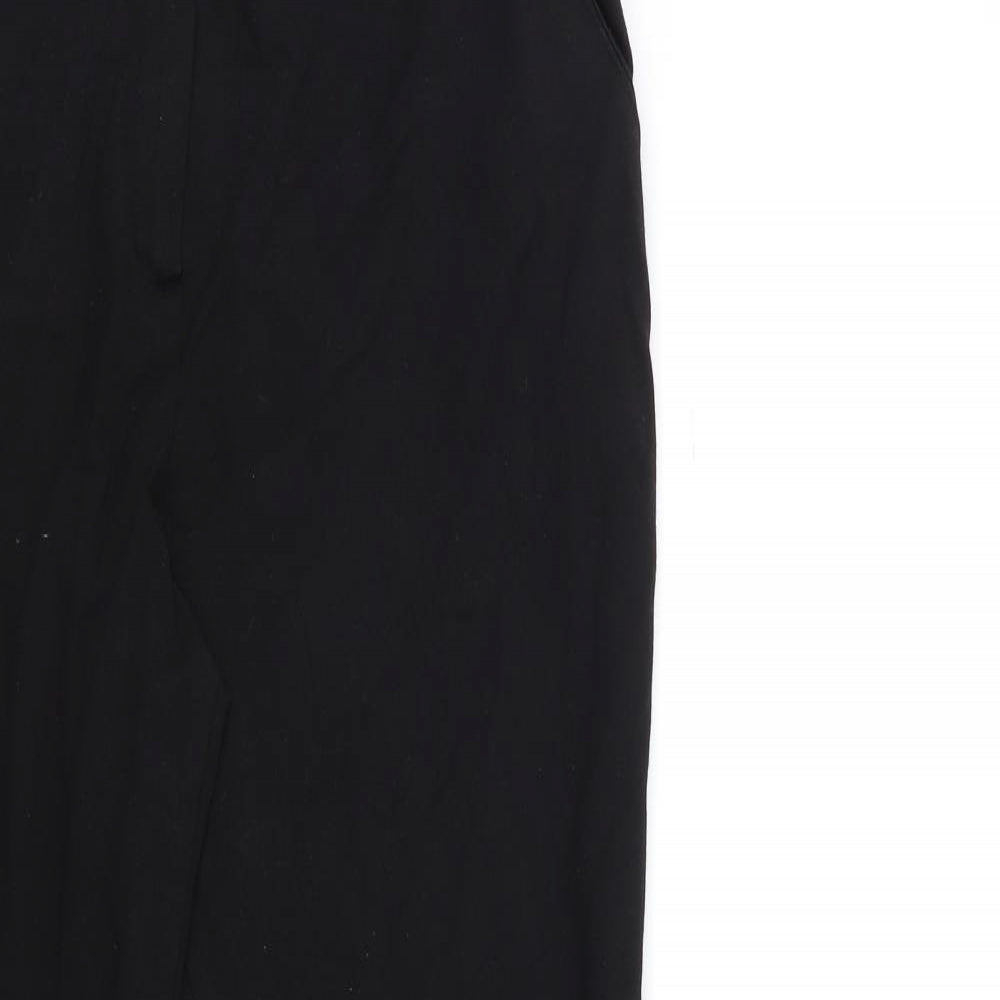 Marks and Spencer Womens Black   Trousers  Size 14 L26 in
