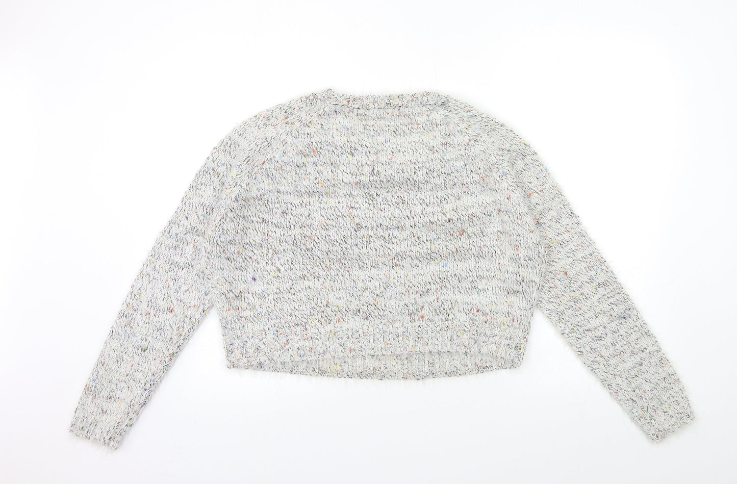 Select Womens Grey  Knit Pullover Jumper Size 14