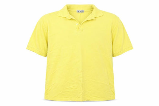antartex Mens Yellow    Polo Size M