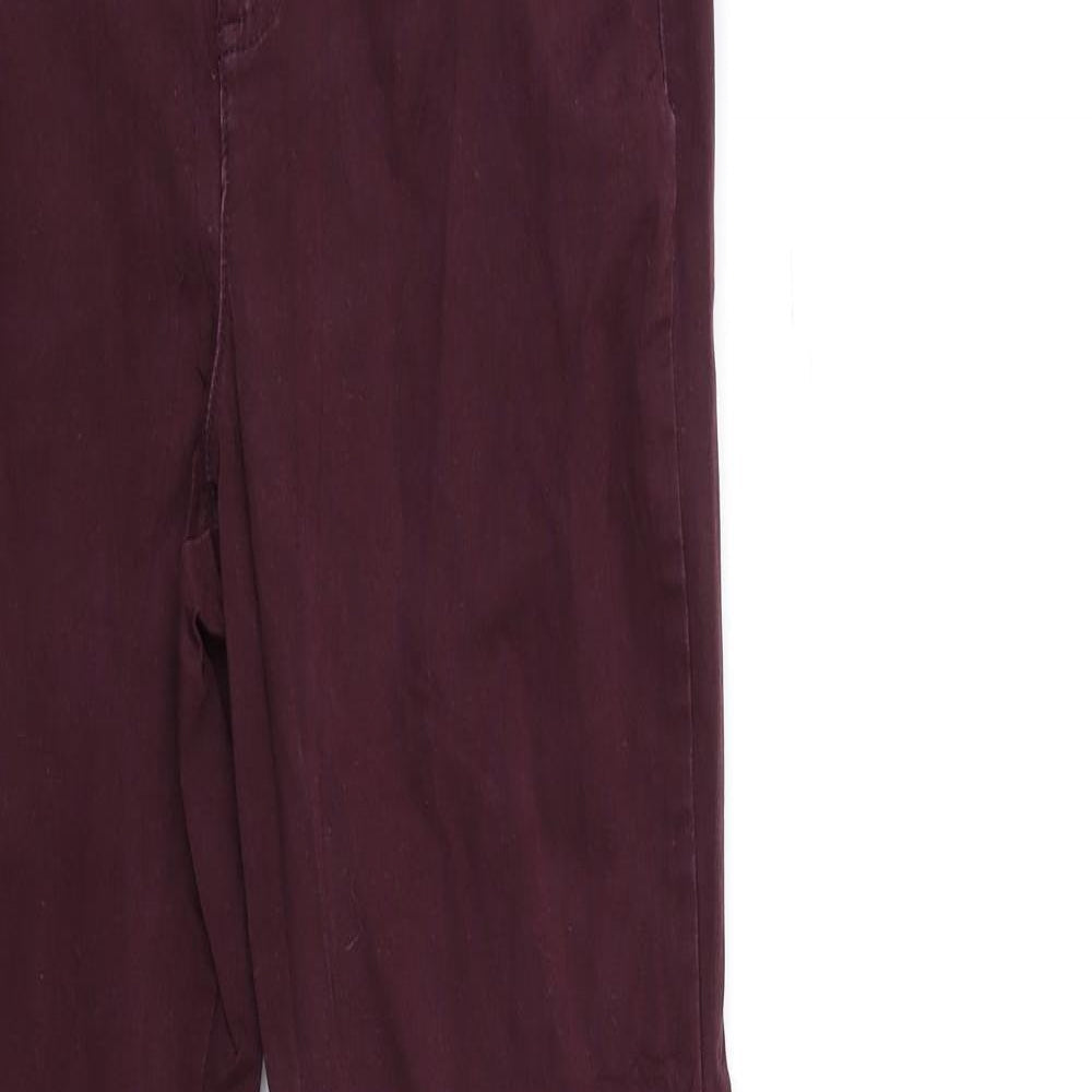 F&F Womens Red   Snow Pants Trousers Size 10 L28 in