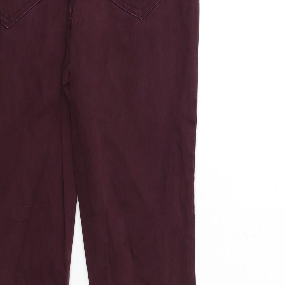 F&F Womens Red   Snow Pants Trousers Size 10 L28 in
