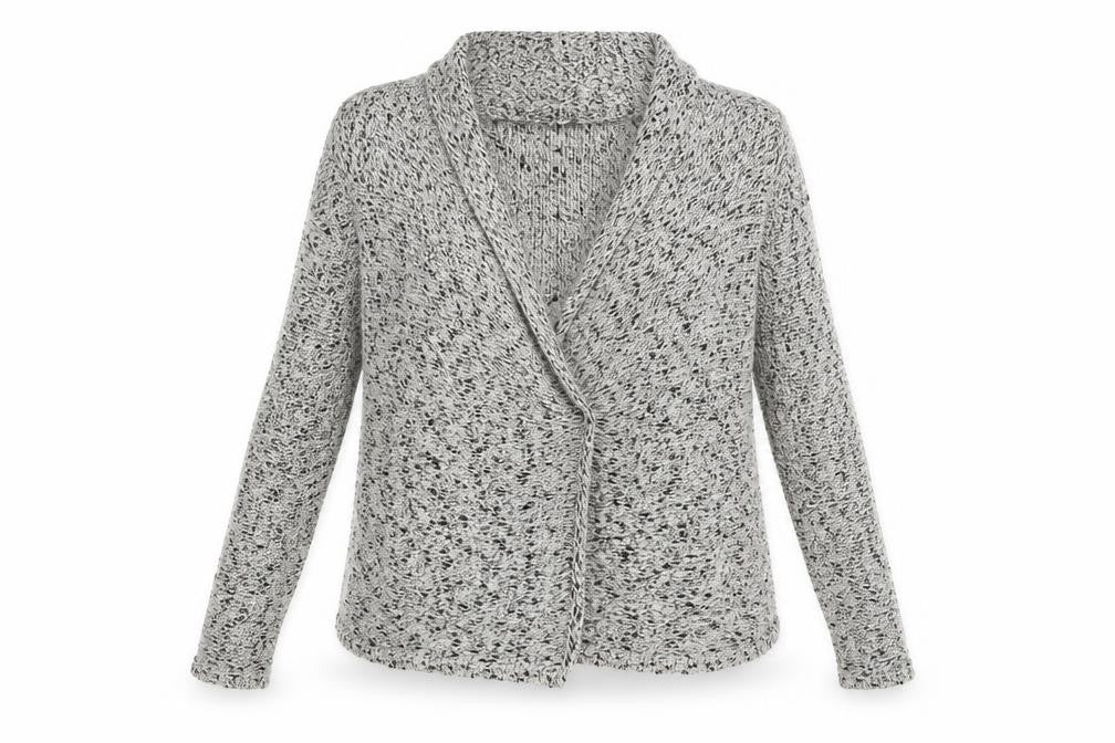 Moda @ George Womens Grey   Wrap Jumper Size 12