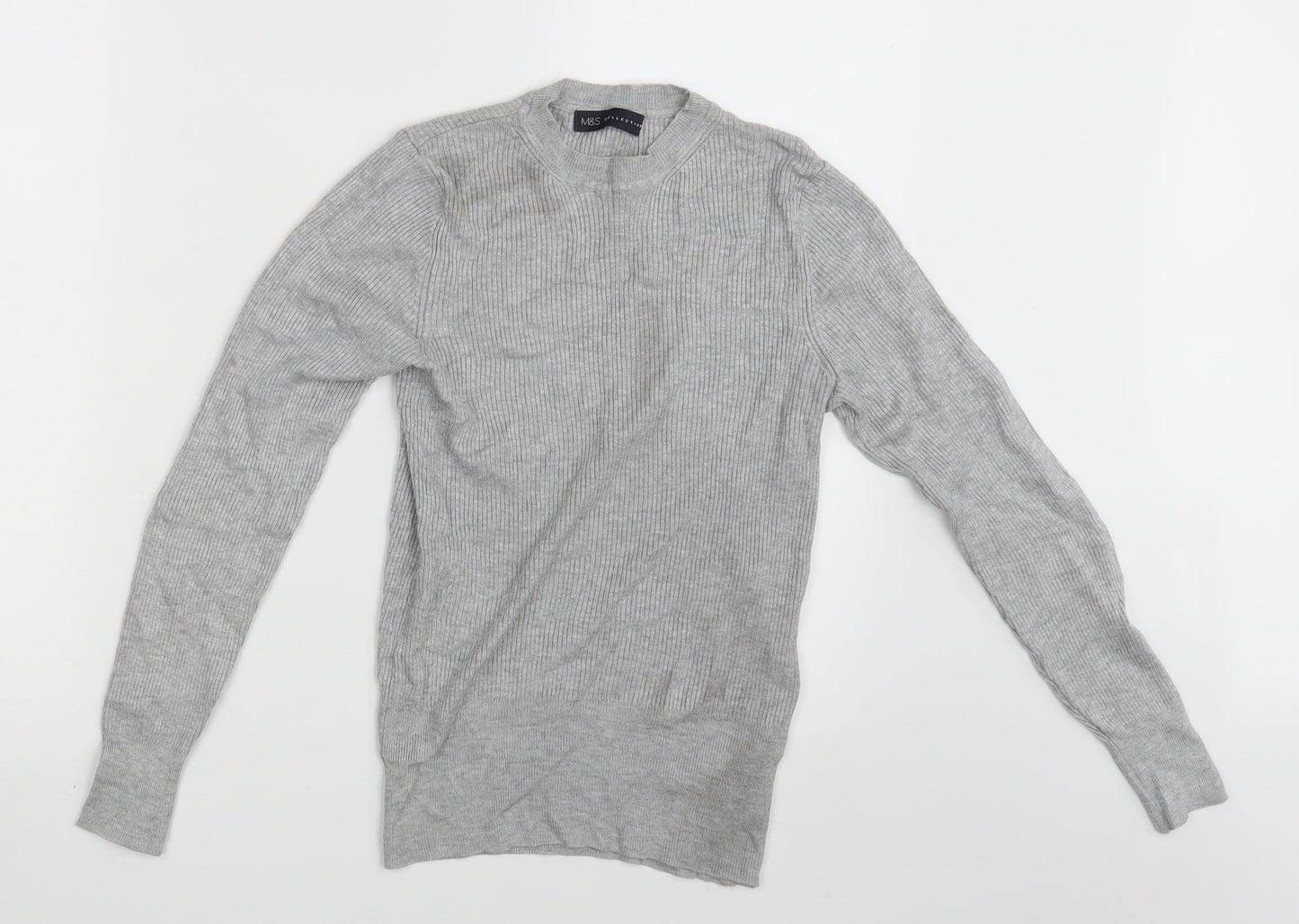 N&S Womens Grey   Pullover Jumper Size 10