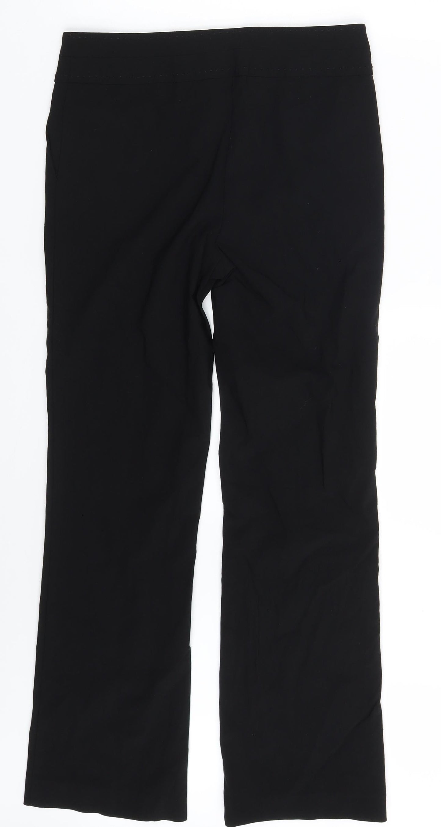 Papaya Womens Black   Dress Pants Trousers Size 10 L27 in