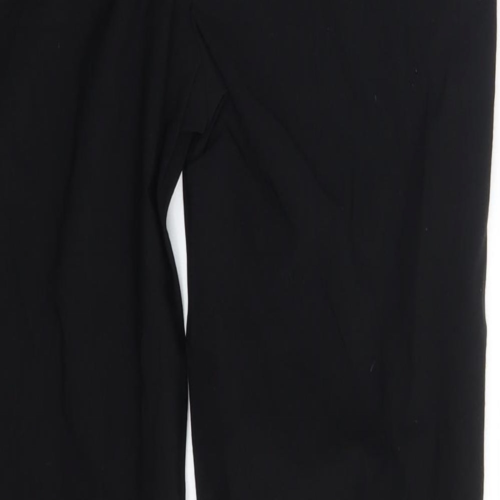 Papaya Womens Black   Dress Pants Trousers Size 10 L27 in