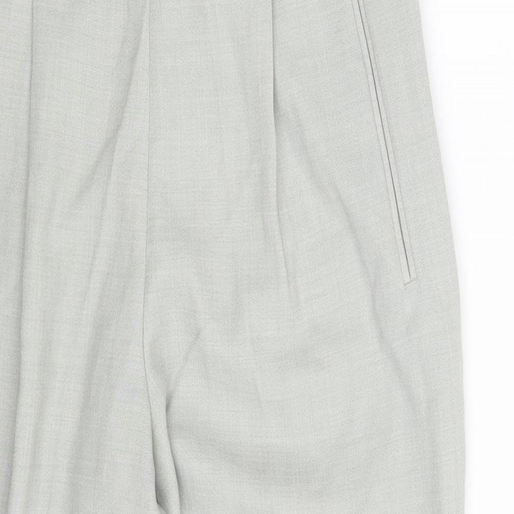 M&S Womens Green   Chino Trousers Size 12 L26 in