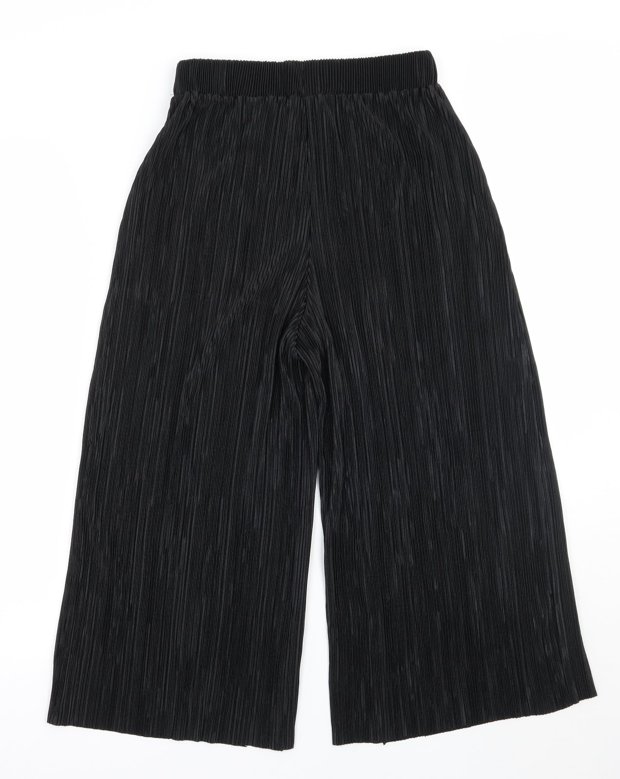 Zara Womens Black   Capri Trousers Size XS L24 in