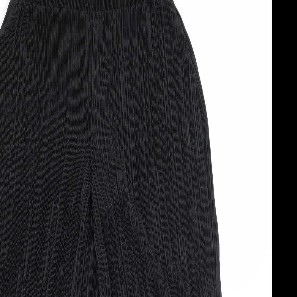 Zara Womens Black   Capri Trousers Size XS L24 in