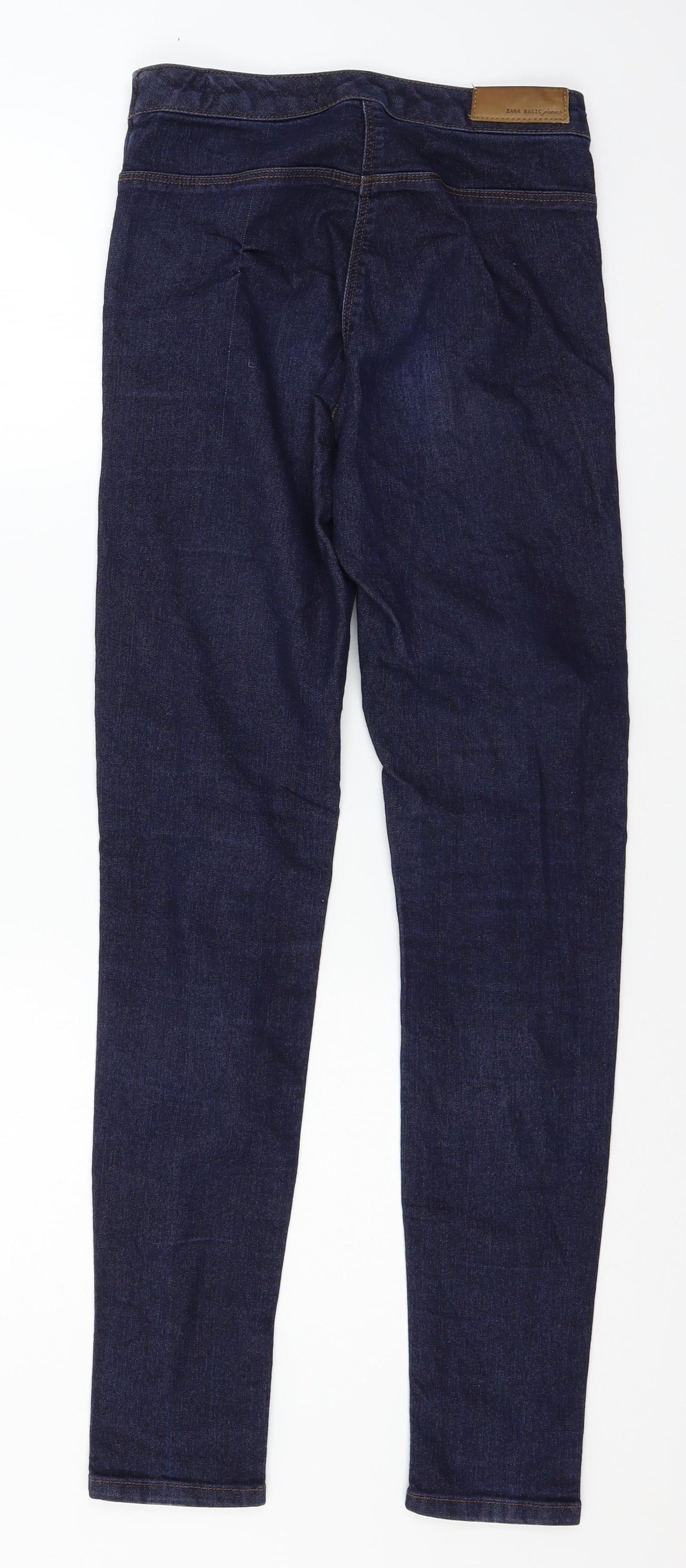 Zara Womens Blue  Denim Jegging Jeans Size S L29 in