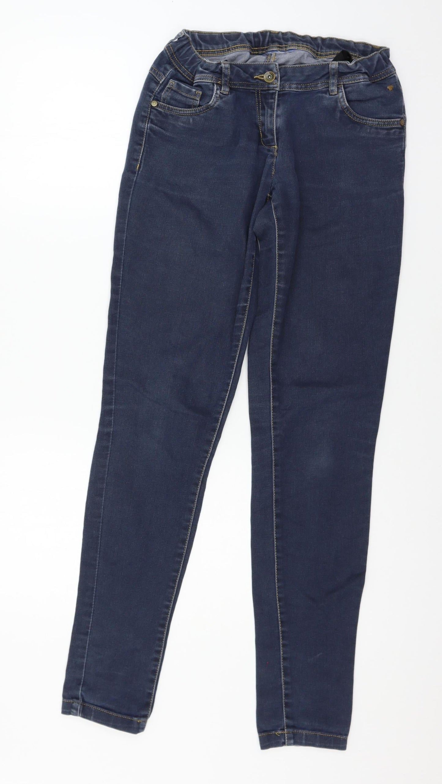 Preworn Womens Blue  Denim Skinny Jeans Size 30 in L31 in