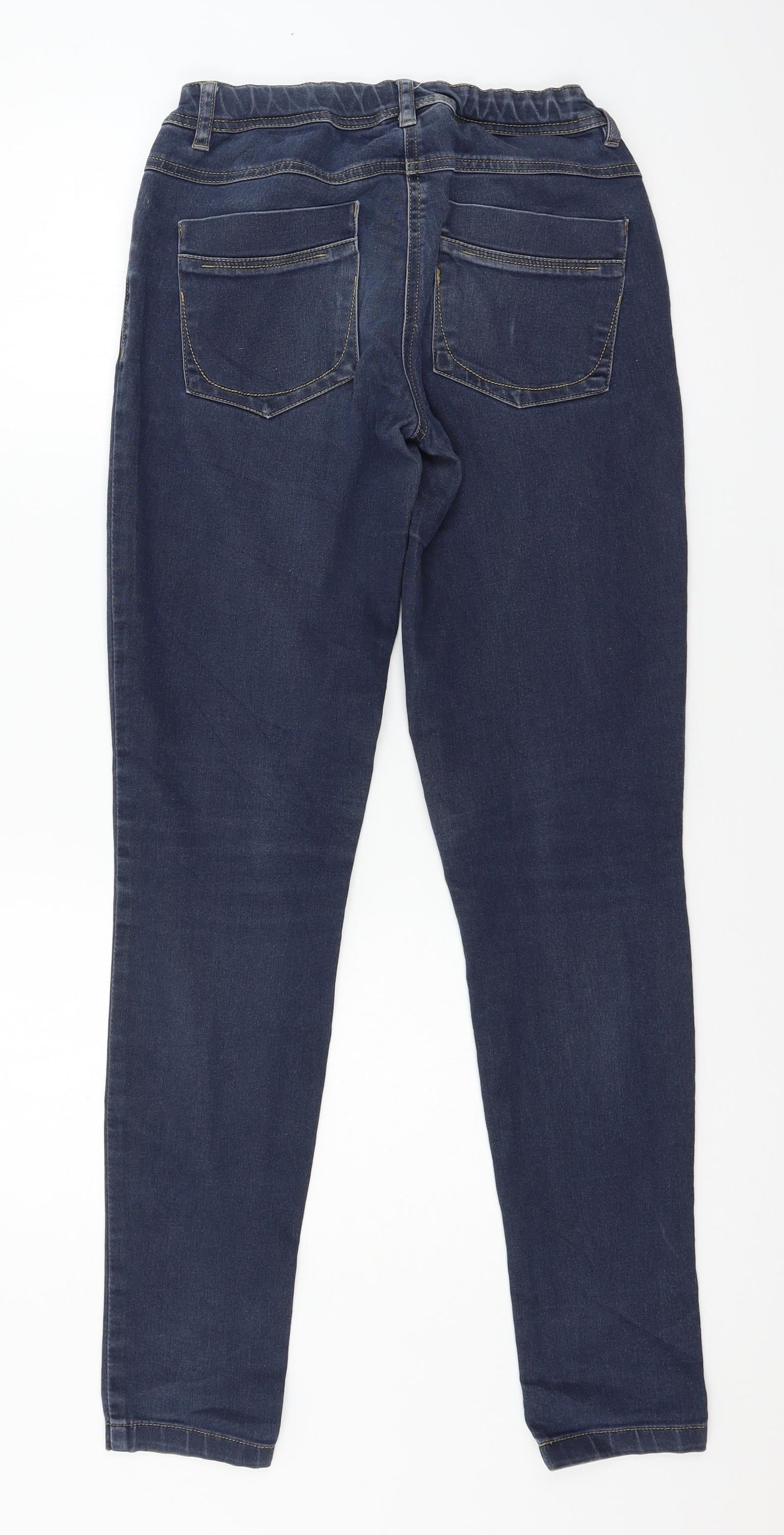 Preworn Womens Blue  Denim Skinny Jeans Size 30 in L31 in