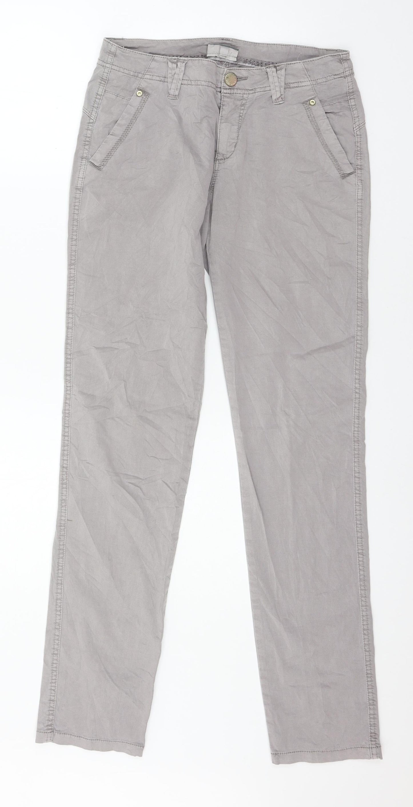 Street One Womens Grey   Trousers  Size 8 L31 in