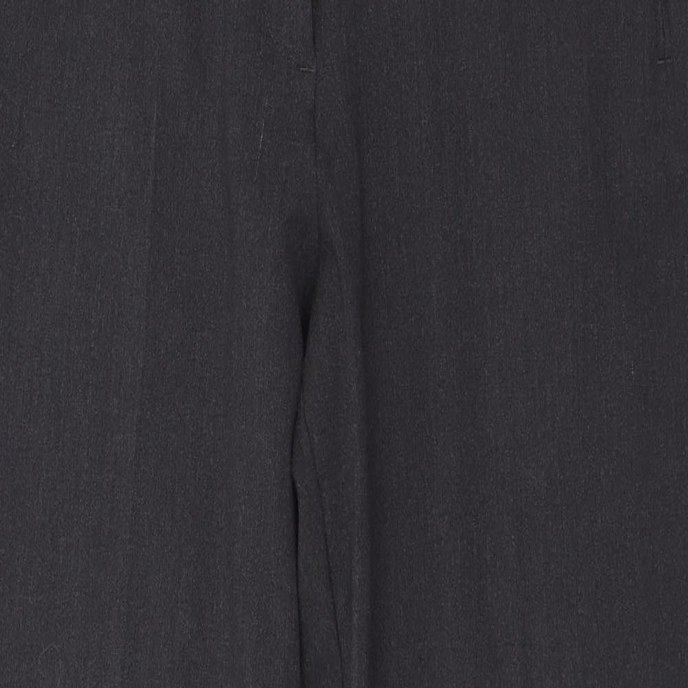 Marks and Spencer Womens Grey   Trousers  Size 14 L28 in