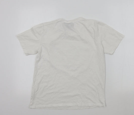 Netflix Womens White   Basic T-Shirt Size S  - Stranger Things