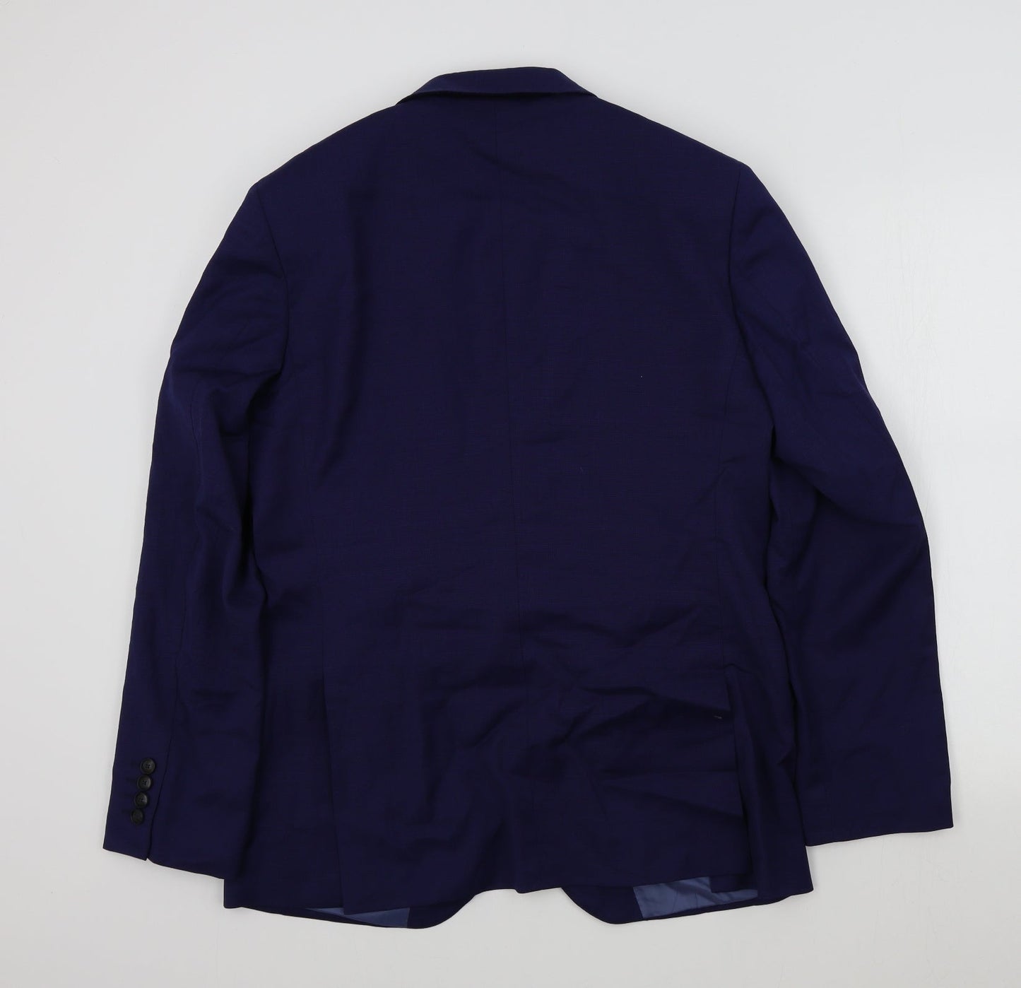 M&S Mens Blue   Jacket Suit Jacket Size 40