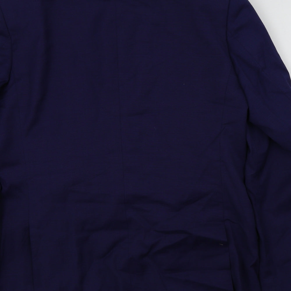 M&S Mens Blue   Jacket Suit Jacket Size 40
