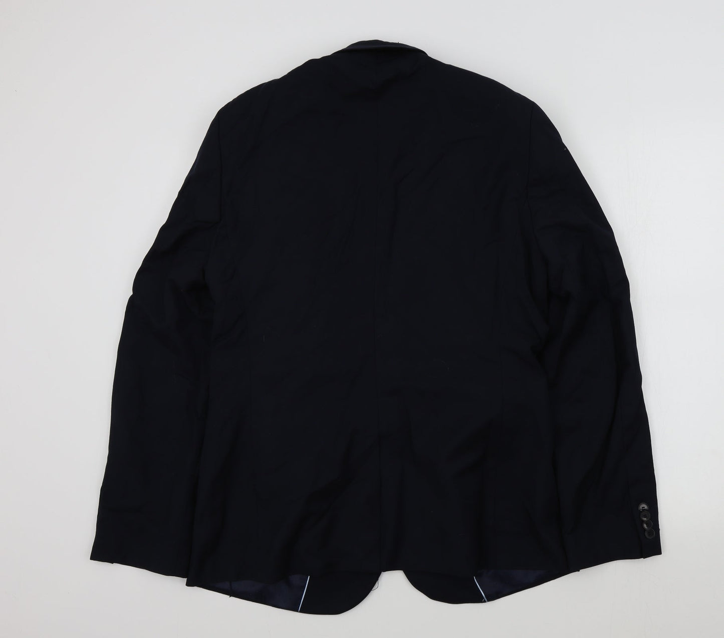 H&M Mens Blue   Jacket Blazer Size 44