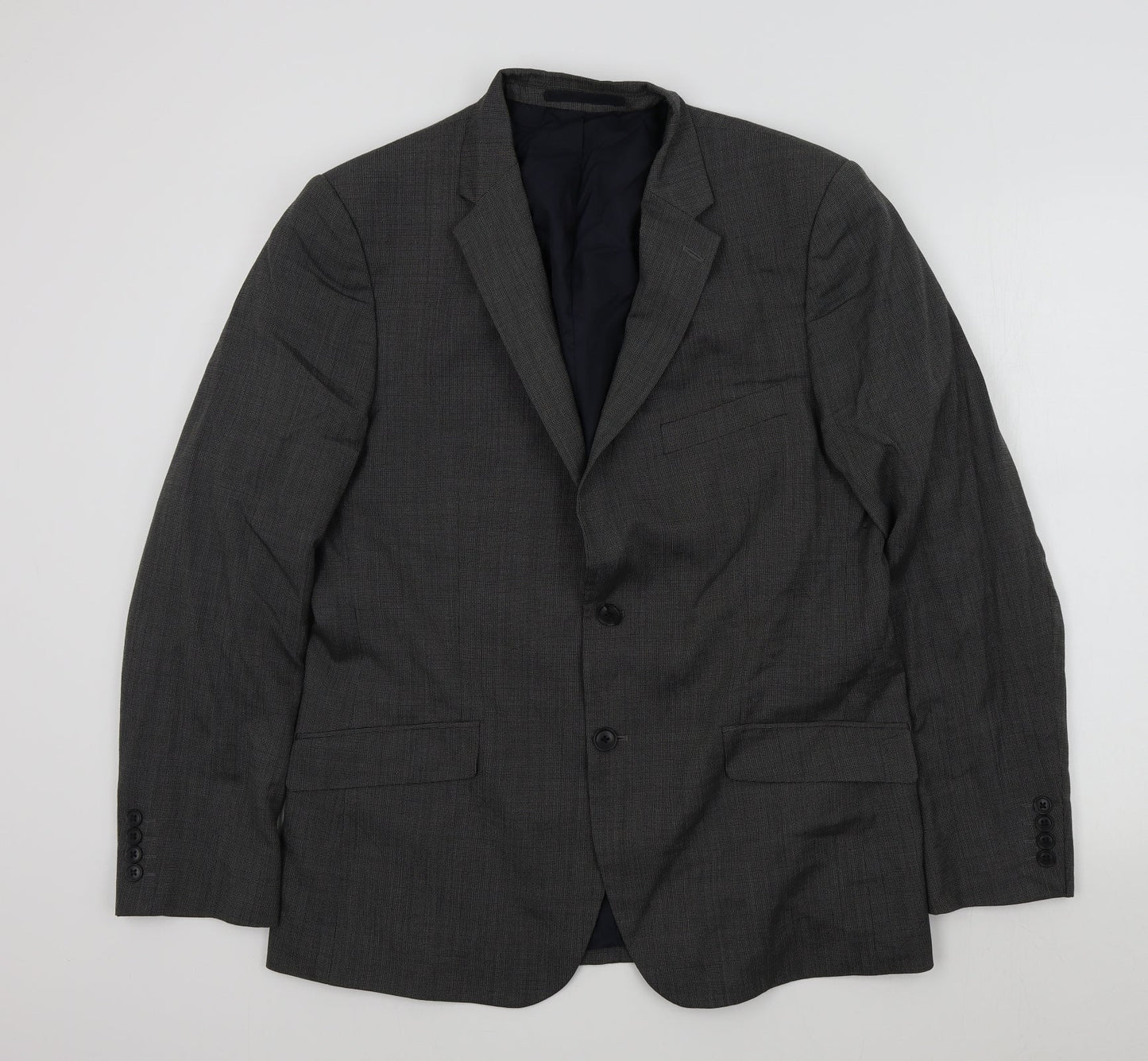 M&S Mens Grey   Jacket Suit Jacket Size 42