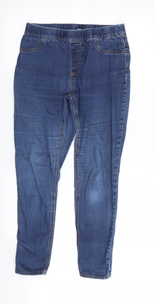 denim and co Womens Blue   Jegging Leggings Size 10 L27 in - Stretch waistband