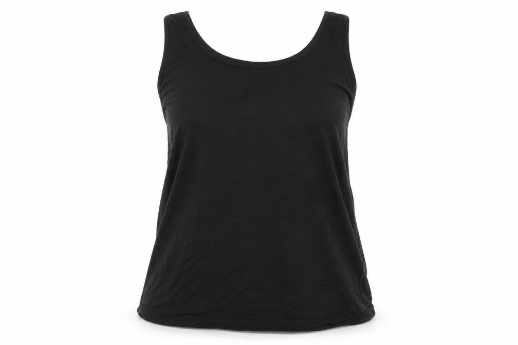 VERO MODA Womens Black   Basic Tank Size M