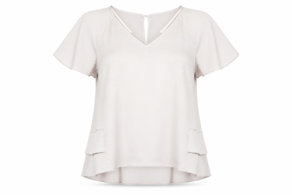 Papaya Womens Pink   Basic Blouse Size 12