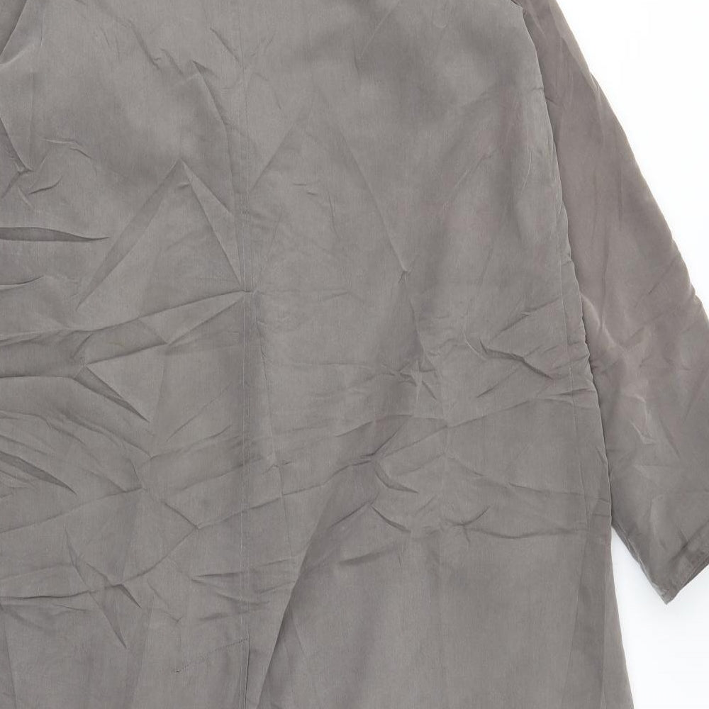 Preworn Womens Grey   Jacket Coat Size 12